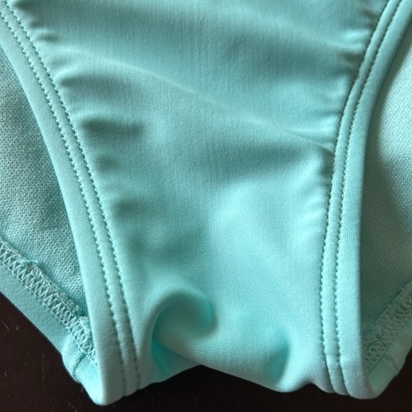 More than Magic Bikini Bottom Swimsuit teal size large 10 12 - Picture 3 of 5